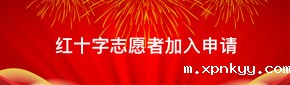 红十字志愿者加入申请